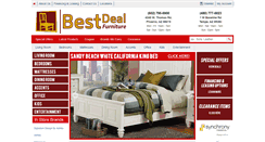 Desktop Screenshot of bestdealfurnitureaz.com