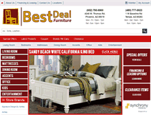 Tablet Screenshot of bestdealfurnitureaz.com